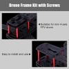 Drone Frame Kit with Screws, 2Types 250MM Quadcopter, FPV Racing Drone Kit Compatible with QAV250, Airframe for DIY Drone(Carbon Fiber) view 4