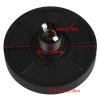 NDNCZDHC 100mm Massive Arcade Button, LED Arcade Buttons Console Replacement, Dome Shaped Jumbo Convexity Illuminated Button for Arcade Coin Machine Operated Games (Yellow) view 2