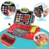 G.C Kids Cash Register Toy Pretend Play with Real Calculator Sound Scanner/Shopping Cart/Food/Play Money, Learning Counter Grocery Store Playset Toys Gift for Kid Boy Girl Age 3 4 5 6 7 8 Years Old view 3