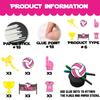 18pcs Pink Glitter Volleyball Dessert Cupcake Topper Beach Volleyball Player Sport Theme Decor Supplies Girls Happy Birthday Decorations view 4