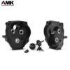 Aliuminum Alloy TRX4M Transmission 11T Pinion Gears Set with Gearbox Housing Mount Plate for 1/18 RC Crawler 97054-1 Defend 97074-1 Bronc TRX4-M Upgrades (Gears+Case(Blue)) view 4
