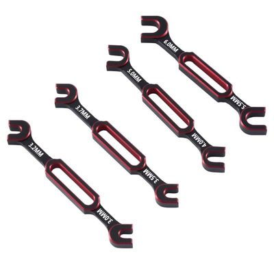 DAGIJIRD 4* Metal RC Car Ball End Joint Remover Tool Wrench for 3/3.2/3.5/3.7/4/5/5.5/6mm Turnbuckle Ball Heads