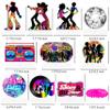 10Pcs 70s Disco Honeycomb Centerpieces Disco Fever Party Decorations Dancing Queen Party Table Centerpieces 70s Party Supplies 1970s Disco Party Centerpieces for Table view 2