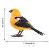 Simulation Bird Toy - Light Voice Activated Induction Birds, Flexible Mouth and Head, Realistic Bird Toys for Making Sounds, Light Voice Control Bird Figurine Toy, Tree Ornament for Garden Decor view 4