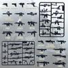 VICVIK Weapons Pack Military Toy Accessories, U.S. Second Edition Weapons Include 50+ Pieces for Army Equipment Gear Sets Pieces, Compatible with Mini Figure of Major Brand view 3