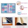 Duckbe Custom Baby Rug Playing Mat Crawling Rug Personalized Bedroom Decoration Floor Area Rugs Nursery Mats for Baby Girl Boy Unisex Toddlers Blue Pink Mermaid(24"X35") view 2