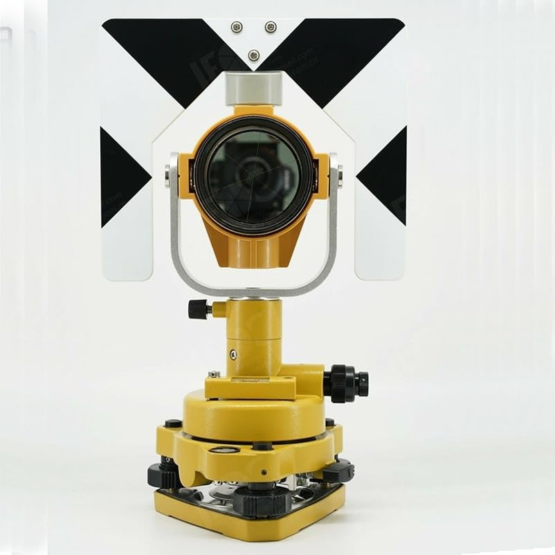 Single Prism Total Station Parking Sign Single Prism + Base + Connector with Soft Bag