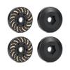 4Pcs TRX4 Brass Wheel Weights TRX6 Counterweights Portal Axle Housing for 1/10 RC Crawler TRX4 Upgrades(Part H) view 1