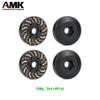 4Pcs TRX4 Brass Wheel Weights TRX6 Counterweights Portal Axle Housing for 1/10 RC Crawler TRX4 Upgrades(Part H) view 3