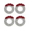 4Pcs Brake Disc TRX4 Brass Weights TRX6 Counterweights Portal Axle Housing for 1/10 RC Crawler TRX4 Upgrades(Part G) view 1