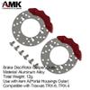 4Pcs Brake Disc TRX4 Brass Weights TRX6 Counterweights Portal Axle Housing for 1/10 RC Crawler TRX4 Upgrades(Part G) view 3