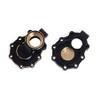 2Pcs Rear Inner Portal Axle Housings TRX4 Brass Weights TRX6 Counterweights for 1/10 RC Crawler TRX4 Upgrade(Part E) view 1