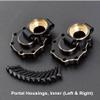 2Pcs Rear Inner Portal Axle Housings TRX4 Brass Weights TRX6 Counterweights for 1/10 RC Crawler TRX4 Upgrade(Part E) view 2