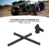 2Pcs Rear Cvd Drive Shaft, Axis Replacement Parts Compatible with Scy 16101 16102 16103 16201 1/16 Rc Car, Premium Pa and Steel Materials, Improved Drivetrain view 2