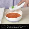 Braun No Touch 3-in-1 Thermometer for Adults, Kids & Babies, Measures Forehead, Liquid and Food Temps, Professional Accuracy & Color Coded Fever Guidance view 3