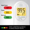 Braun No Touch 3-in-1 Thermometer for Adults, Kids & Babies, Measures Forehead, Liquid and Food Temps, Professional Accuracy & Color Coded Fever Guidance view 4