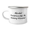 Cool Model Railroads Gifts, Model Railroads. My Hobby Rocks!, Nice 12oz Camper Mug For Friends From Friends, Model trains, Train sets, Toy trains, Wooden trains, Electric trains view 1