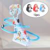 Amagogo Climb Stairs Toy Accs Electric Tracks Game Parts Roller Coaster Toy Accessories for Kids, 12pcs Penguin view 2