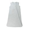 HonestBaby Organic Cotton Matelasse Wearable Blanket, Light Gray Heather, Small view 1