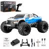 BEEZRC EAZYRC 1/18 RC Monster Truck Fast RC Offroad Brushless RTR Licensed Chevy Colorado 4x4 RC Truck RC 27+ mph Electric Hobby RC Car Waterproof High Speed Remote Control Car for Adults (Blue) view 1