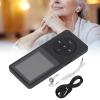 MP3 Player, 1.8 Inch Display Screen Music Player, Multifunctional Portable MP3 Music Player for Going Out, Traveling and Entertainment(Black) view 3