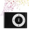 WOOXGEHM MP3 Player, Portable Music Player with Earphone and USB Cable, Built in Memory Card Expansion Slot, Back Clip Sports MP3 Player(Black) view 4