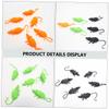 18Pcs Fake Rats for Halloween Decorations, Realistic Rubber Mouse Prank Toys, 2.36 Inch Small Simulation Mice for Party Props and Trick Activities view 3