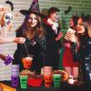 100 Pcs Halloween Party Cups 12 oz Pumpkin Vampire Bat Ghost Paper Cups Disposable Cups for Hot Cold Drinks Trick or Treat Supplies Decoration (Halloween) view 3