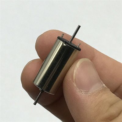 DELFIT Hobby Torque Mini 1020 Coreless DC Motor, 6V 9V 12V 18000rpm, 10mm*20mm Dual Shaft Axis Motor, High Speed RC Rail Train Engine Engine Science