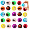 24 Pcs Halloween Mini Fidget Spinners Ball Toys for Kids Adults Halloween Trick or Treat Goodie Bag Fillers Treasure Box Toys for Boys Girls Halloween Party Favors Classroom Prizes view 1