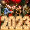 4FT Large Light Up Numbers, Giant Marquee Numbers 3 for 3rd 13rd 30th Birthday Decorations, Big Light Up Numbers for Party Anniversary, Marquee Letters Pre-Cut Mosaic Numbers for Balloons view 2