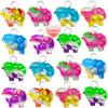30 Packs Rainbow Bulk Sheep Fidget Pop Gifts, Mini Anxiety Stress Reliever Toys for Students Bubble Prize, Kids Birthday Christmas Party Favors view 1