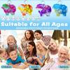 30 Packs Rainbow Bulk Sheep Fidget Pop Gifts, Mini Anxiety Stress Reliever Toys for Students Bubble Prize, Kids Birthday Christmas Party Favors view 3