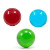 3-Pack of 1 1/2 in. 38mm Colorful Acrylic Contact Juggling Ball Set, 1.5" Multicolor Acrylic Plastic Resin Massage Balls (Green) view 4