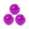 3-Pack of 1 1/2 in. 38mm Colorful Acrylic Contact Juggling Balls +/-0.005", 1.5" Multicolor Acrylic Plastic Resin Ball Set (Purple) view 1