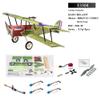 Dancing Wings Hobby RC Micro Foam Airplane 800mm PP Foam Biplane S.E.5a Need to Build for Adults (E3304) view 2
