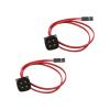 2 PCS RC Lights RC Crawler Lights LED Headlight RC Car LED Lights RC Spotlight Searchlight RC Headlight for 1:10 RC Crawler Axial SCX10 II 90046, forTraxxas D90, forRedcat Gen8 1/10 RC Car view 1