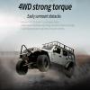 GoolRC 1:12 Scale 4 Wheel Drive Remote Control Car, Off-Road Truck with Lights, 2.4G Remote Control Crawler view 4