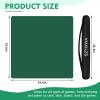 34.5"x34.5" Large Rubber Mahjong Mat Anti Slip and Noise Reduction Play Mat for Mahjong, Board Games, Dominoes, Tile Games Tabletop Cover Poker Mat with Carrying Bag(Green) view 2
