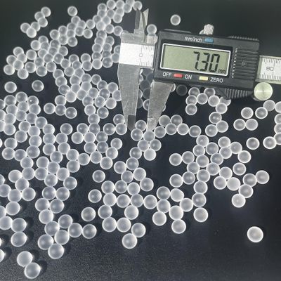 EMERBU Hardest 7.3mm Frosted Gellets Rounds(1lb) About 35,000 Rounds - Gel Splatter Ball Blaster Refill Ammo - for Ages 15+