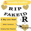 21st Birthday Banner for Him Her RIP Fake ID Bday Party Decorations Supplies Happy 21 Twenty One Funny Birthday Favors Gift Glitter Hanging Garland Kit 10pcs Balloons Bunting Adult Black Gold view 2