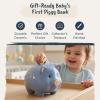 Blue Sky Clayworks Baby's First Piggy Bank, 7.75-inch Length, Blue, Gift, Christening, Tabletops view 4