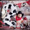 Cow Print Number 2 Balloon, Large 40 Inch Cow Number Birthday Balloons, Foil Mylar Number 2 Balloons for 2 Year Old Birthday Party Decorations Supplies Animal Farm Cowboy Cowgirl Themed Party view 4