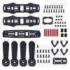 250MM Quadcopter FPV Airplane Drone Frame Kit RC Accessories for QAV250 Mobile Machine Rack (Carbon Fiber) view 3
