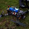 250MM Quadcopter FPV Airplane Drone Frame Kit RC Accessories for QAV250 Mobile Machine Rack (Carbon Fiber) view 4