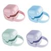 KOMBIUDA 4pcs Pacifier Box Soother Case Handles Pacifier Holder Clips Packing Box for Travel view 1
