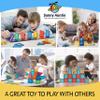 Magnetic Tiles 138 PCS (XL SET), Magnetic Tiles for Kids, Toy for 3 4 5 6 7 8 Year Old Boys & Girls, Large Building Set, Great Gift for Kids Aged 3-8, Gift Box, + Bonus Zippered Carrying CASE view 3