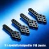 1 10 rc Crawler Long Travel Shocks Shock Keys mounts Mount Extension Key Adjustable axial Car Model Accessories Tower car adapters Rock Extender Relocation Stand (Black) view 2