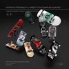Lently Wood Fingerboards, Mini Fingerboards, 99mmL*29mmW (Big Mouth Cute Dragon) (Punk Clown) view 4