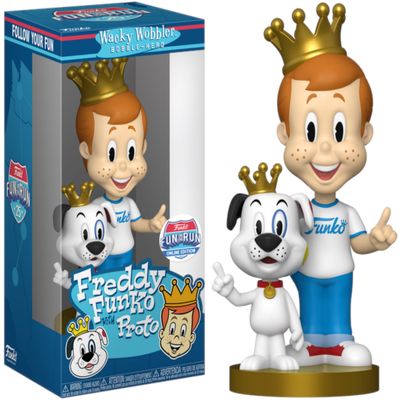 Funko Fun on The Run Wacky Wobblers - Freddy with Proto